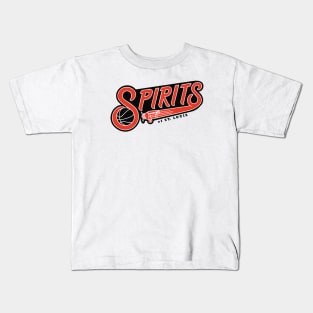 Defunct Spirits of St. Louis ABA Basketball Kids T-Shirt